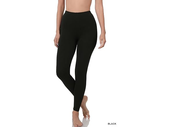Zenana Women (XL) Premium Cotton Full Leggings