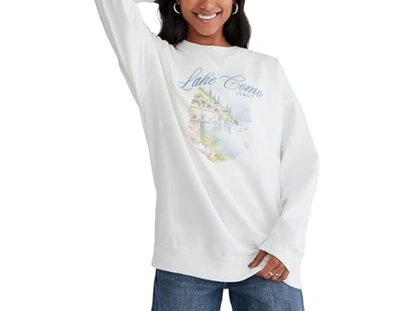 AEROPOSTALE Lake Como Sweatshirt, S & L