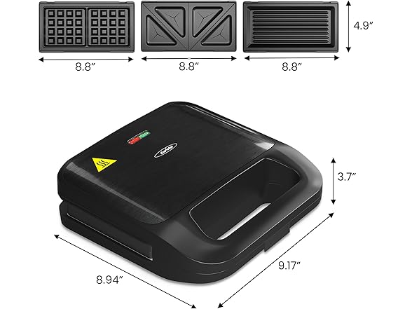 Sunvivi Sandwich Maker Panini Press