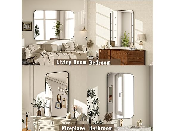 Riskioir 20x28 Inch Bathroom Mirror