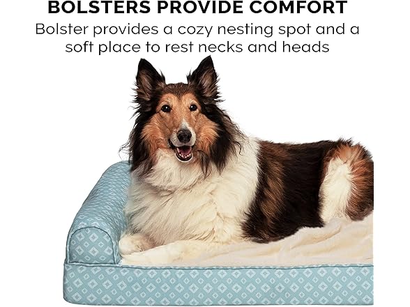 Furhaven Cooling Gel Dog Bed for Medium Small Dogs