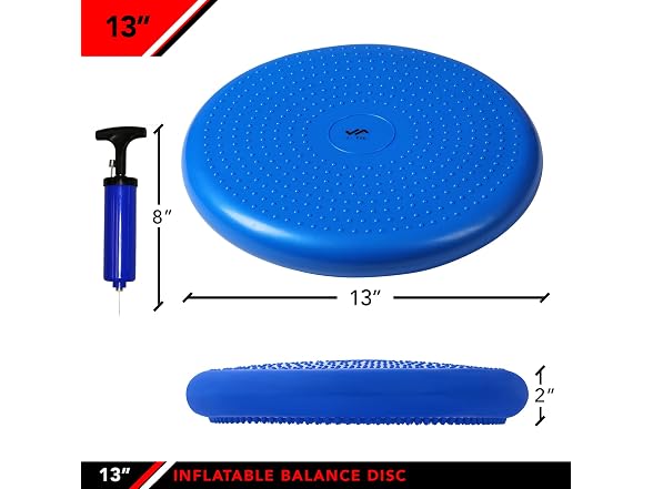 JFIT Inflatable Balance and Stability Disc