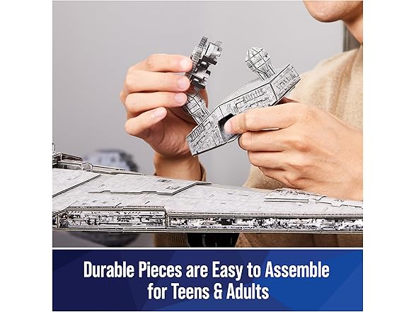 4D Build, Star Wars Deluxe Imperial Star Destroyer 3D Model Kit