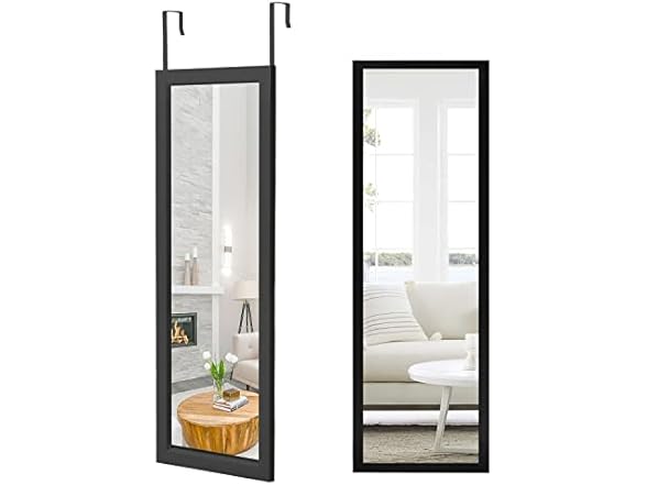 Trvone Over The Door Mirror, 43" x 16"