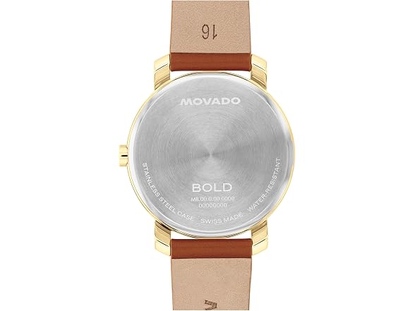 Movado Women's Bold Access Quartz Cognac Watch