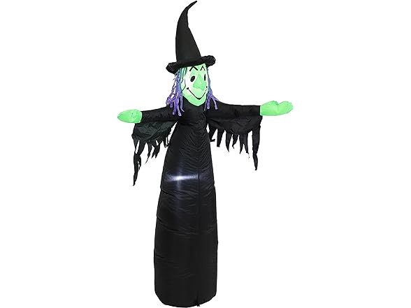 Wendolyn the Wicked Witch Inflatable w/ Lights