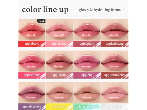 NOONI Korean Lip Oil - Applecoco