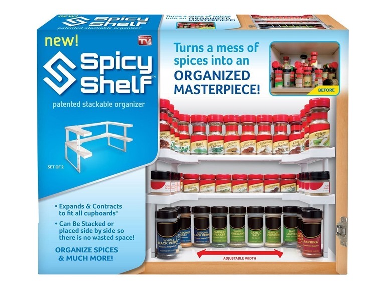 Spicy Shelf Stackable Organizer