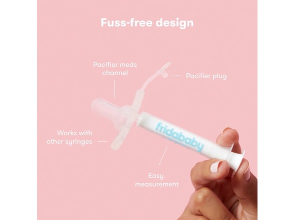 2Pk Medicine Syringe Pacifier Tip