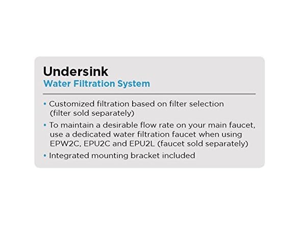EcoPure EPU3 Universal Undersink Water Filter Housing - Gallery 7
