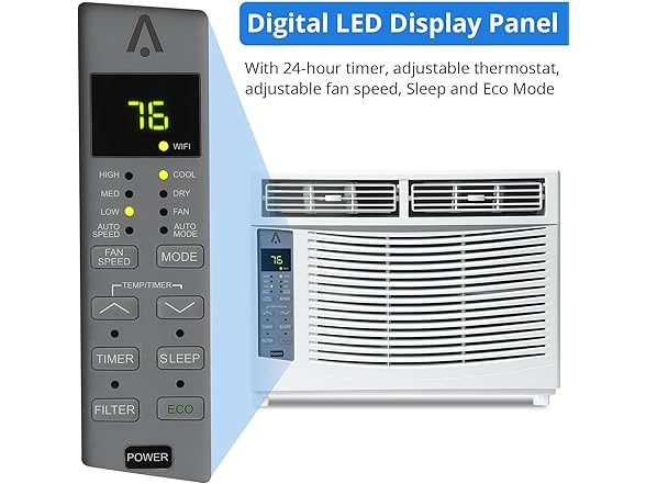 TrendyTrove 6000BTU Window Air Conditioner
