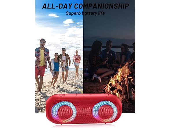 NOTABRICK Bluetooth Speakers, 30W