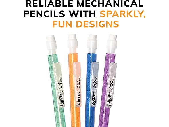 BIC Xtra-Sparkle No. 2 Mechanical Pencils