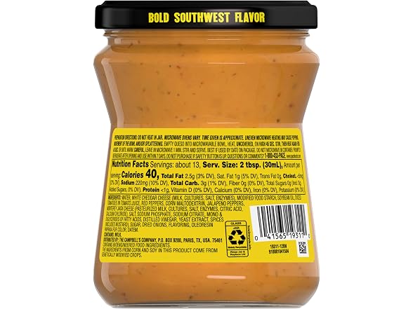6PK Pace Salsa Con Queso Cheese Dip