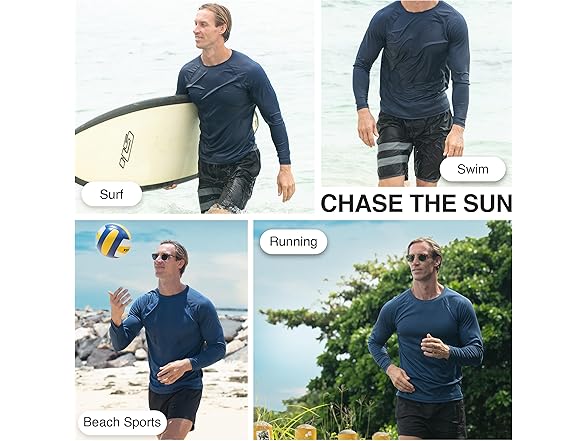 Kanu Men's Navy Rashguard (M)