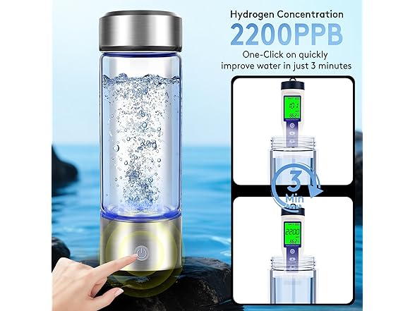 Seducte Hydrogen Water Bottle