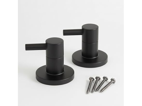 Robe Hook Matte Black Wall Mount