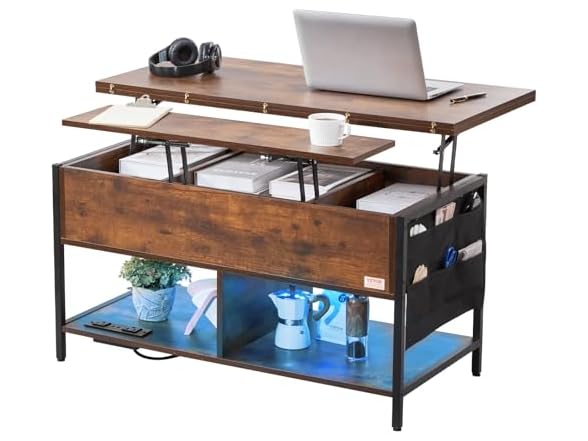 VEVOR Lift Top Coffee Table