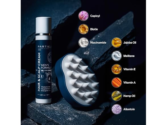 Particle Men Scalp Cream with Biotin for Helps