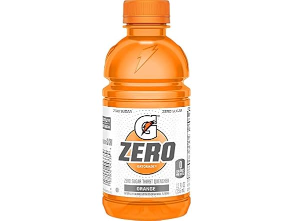 Gatorade G Zero Orange, 12oz