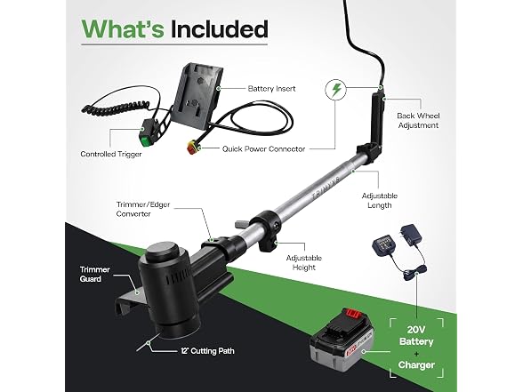 Trimyxs Lawn Mower Attachment Weed