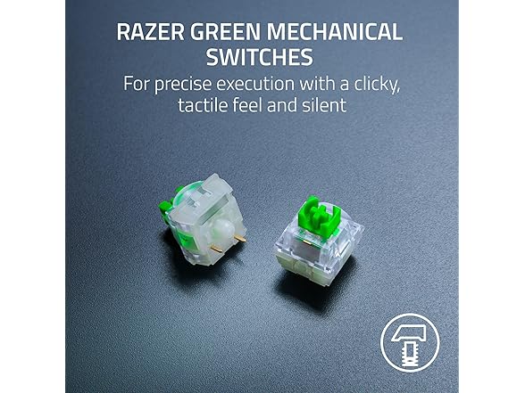 Razer BlackWidow Gaming Keyboard - Minecraft Edition