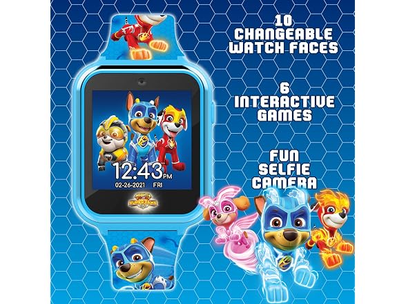 Accutime Boys 40mm PAW Patrol Kids Smartwatch