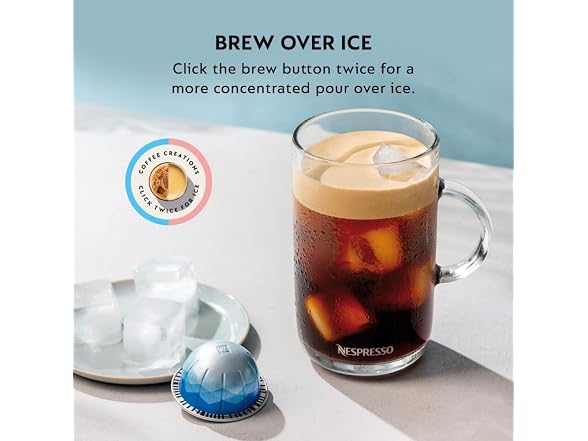 Nespresso Vertuo Pop+ Coffee Machine w Frother, Liquorice