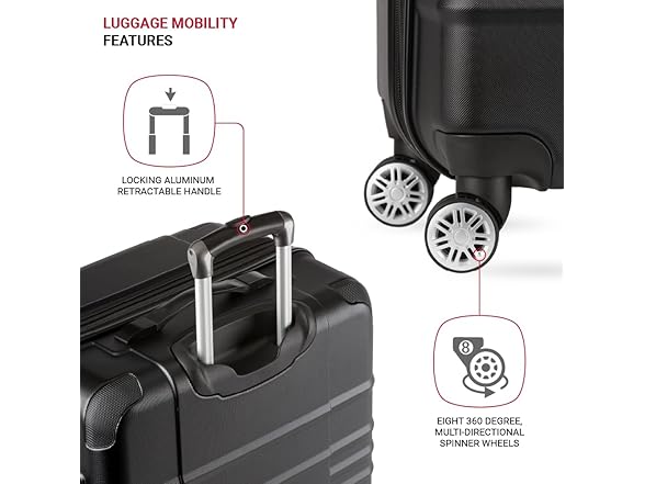 SwissGear Pro Expandable Lightweight Spinner