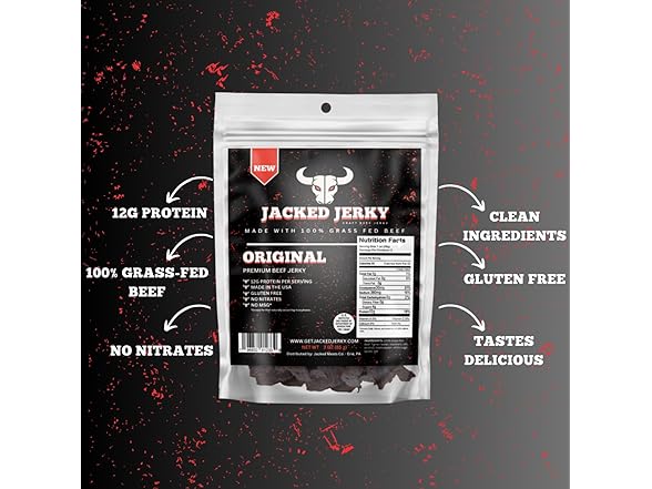 Jacked Jerky Beef Jerky - Southwest