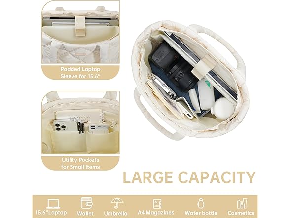 Puffer Tote Bag