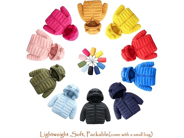 Cecorc Boys (6-12 MOS) Baby Puffer Jacket