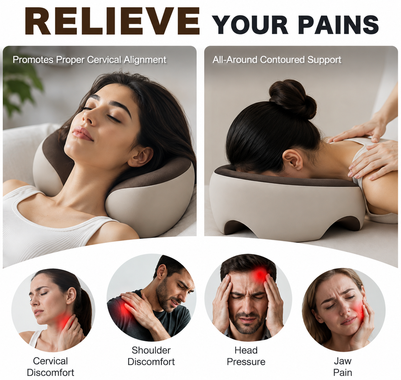 Face Down Desk Nap Pillow (2 Pack) - Gallery 6