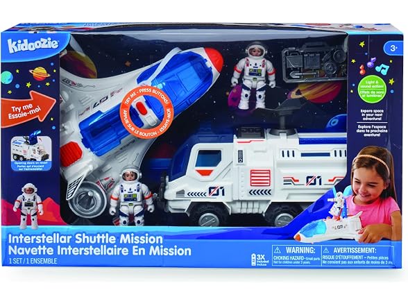 Kidoozie - Interstellar Shuttle Mission Space Playset