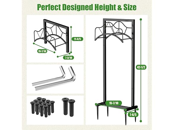Freestanding Garden Hose Holder