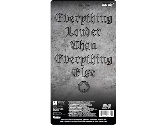 Super7 Vintage Motorhead Lemmy Kilmister Figure