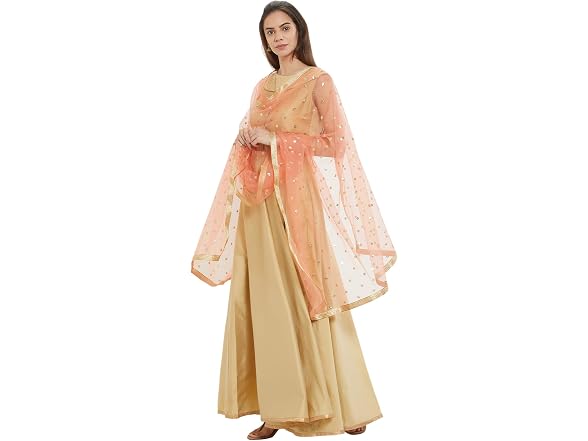 Dupatta Bazaar (Free) Woman's Embellished Dupatta