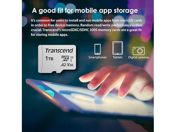 Transcend 128GB microSDXC Micro SD Card
