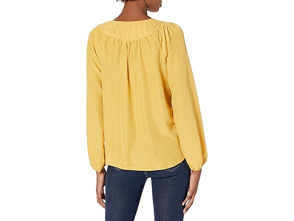 Nautica Gold LS V-Neck Shirt (S)