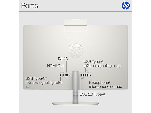 HP 27" All-in-One Desktop 27-cr1180