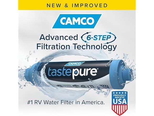 Camco TastePURE RV Water Filter