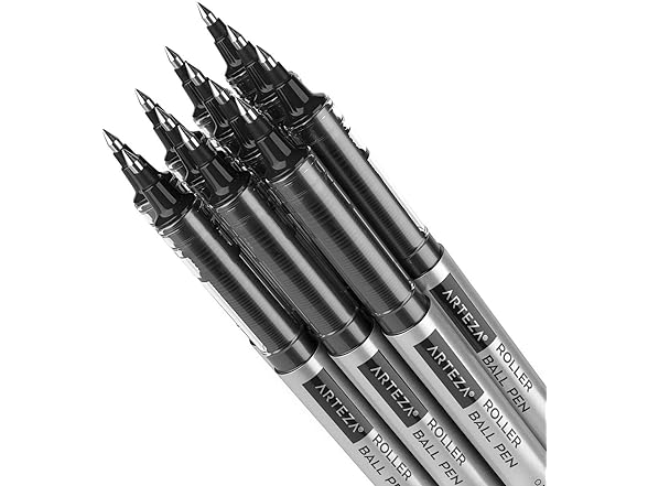 ARTEZA Rollerball Pens, 40 Pack, 0.5mm