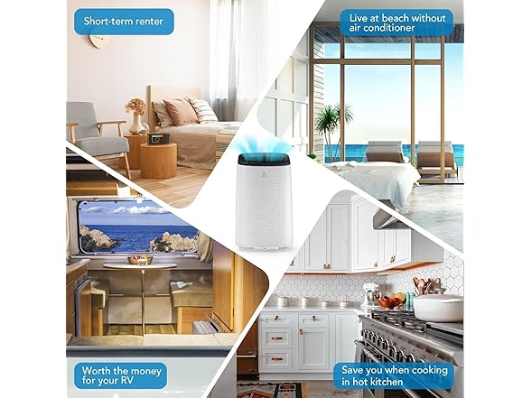 AutoSteelix 14000 BTU Portable Air Conditioner