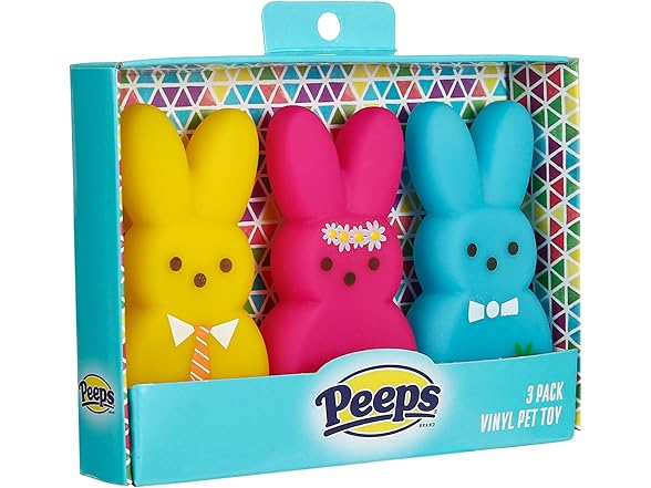 Peeps for Pets 3 Piece Dress-Up Bunnies