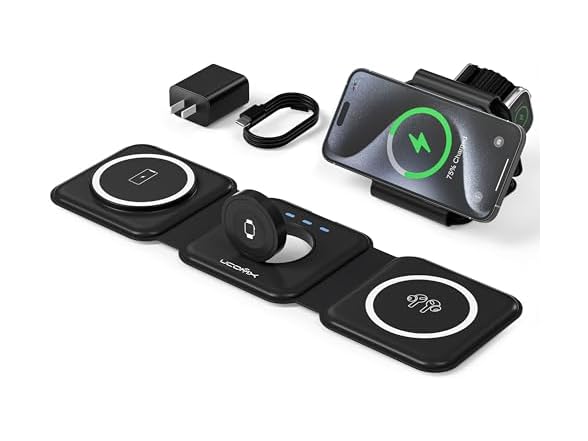 3-in-1 Foldable Wireless Charger