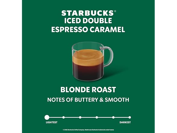Iced Double Espresso Caramel Pods