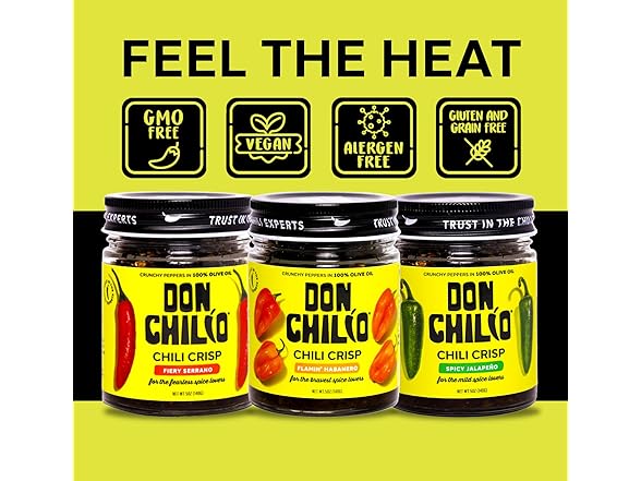 Don Chilio Mild Jalapeno Mexican Chile Crisp 5 oz.