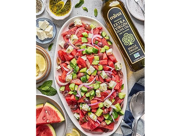 Mina Moroccan Olive Oil Extra Virgin 16.9 Fl Oz