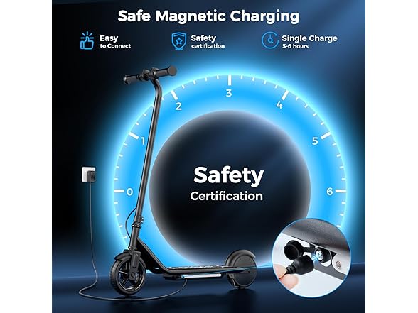 escoone Electric Scooter | 150W Motor | 6/10 MPH - Gallery 4