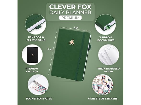 Daily Premium Planner & Goal Journal